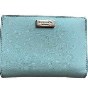 Kate Spade Teal Bi-Fold Wallet